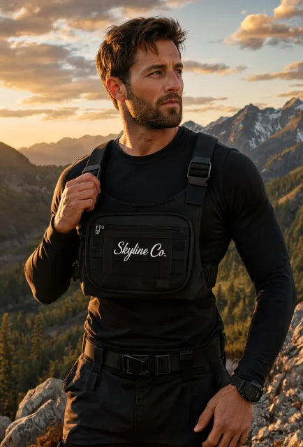 SkyLine Co. (Black) Chest Pack