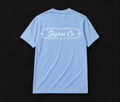 Skyline Co. (Sky blue-White) Tee