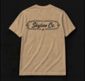 Skyline Co. (Beige-Black) Tee