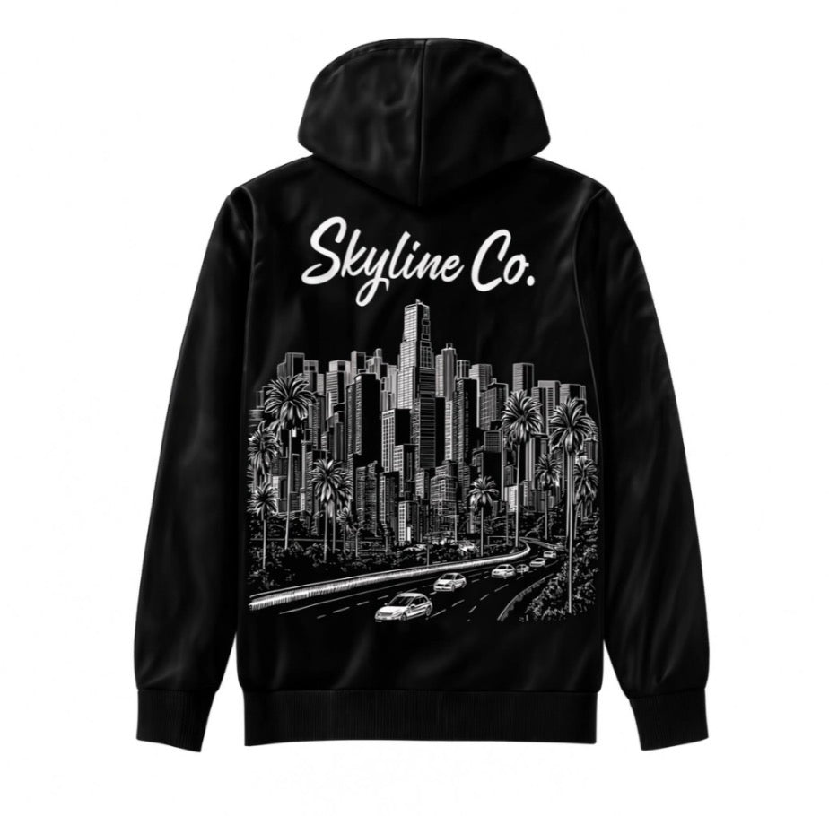 Skyline Co. (Black-White) Sweater