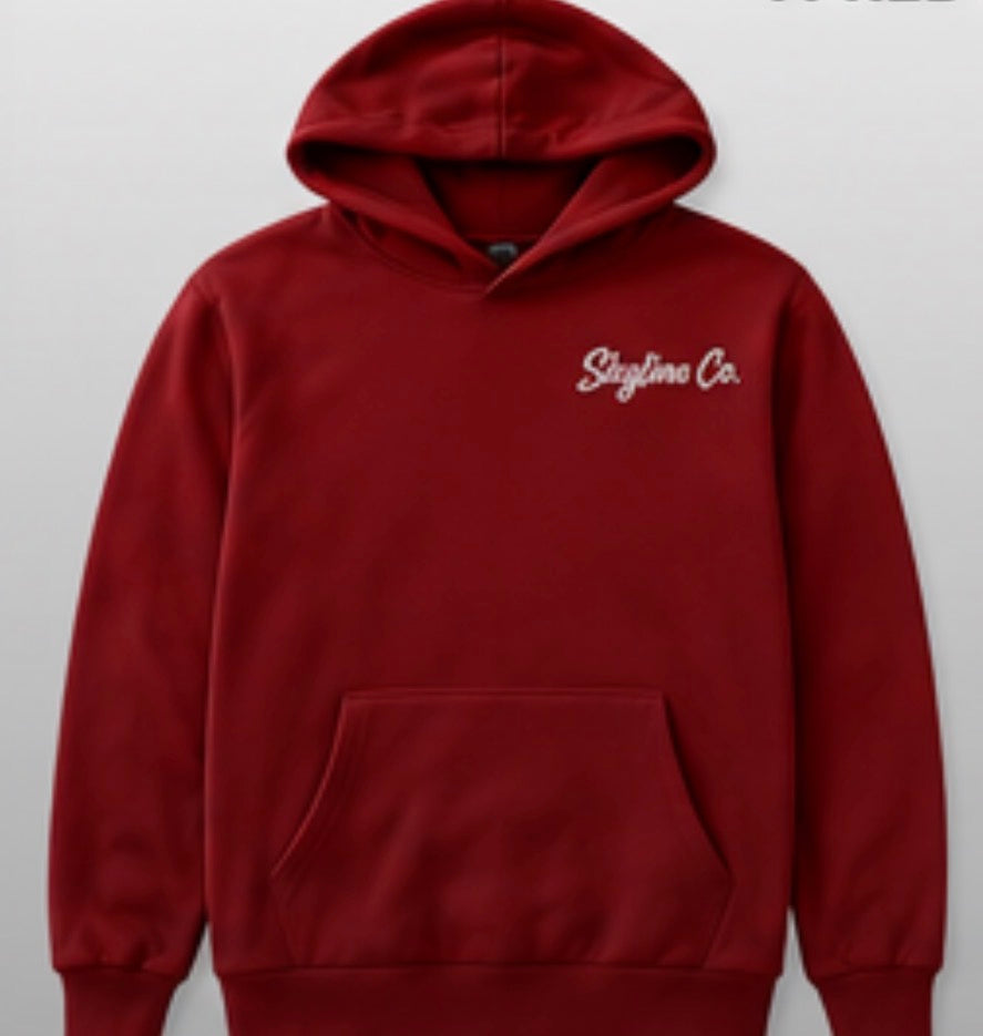 Skyline Co. (Red-White) Sweater