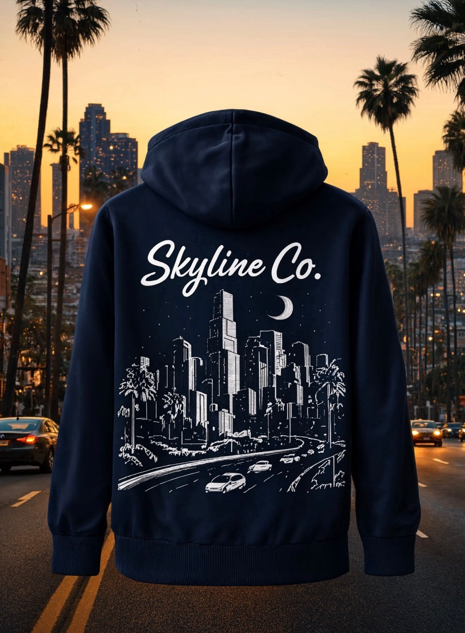 Skyline Co. (Navy-White) Sweater