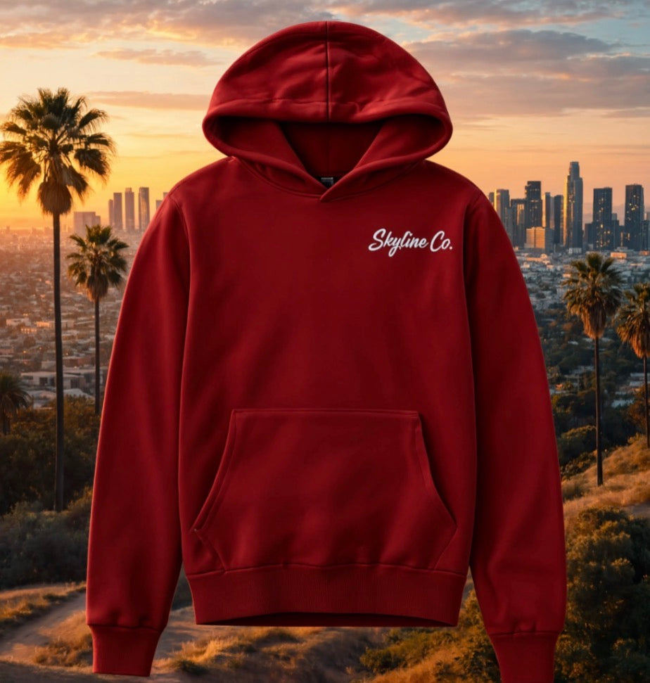 Skyline Co. (Red-White) Sweater