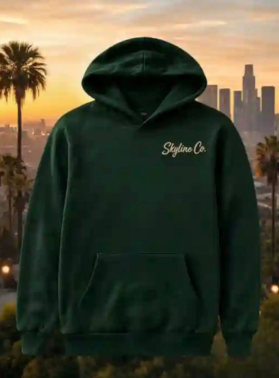 Skyline Co. (Forest Green-Cream) Sweater