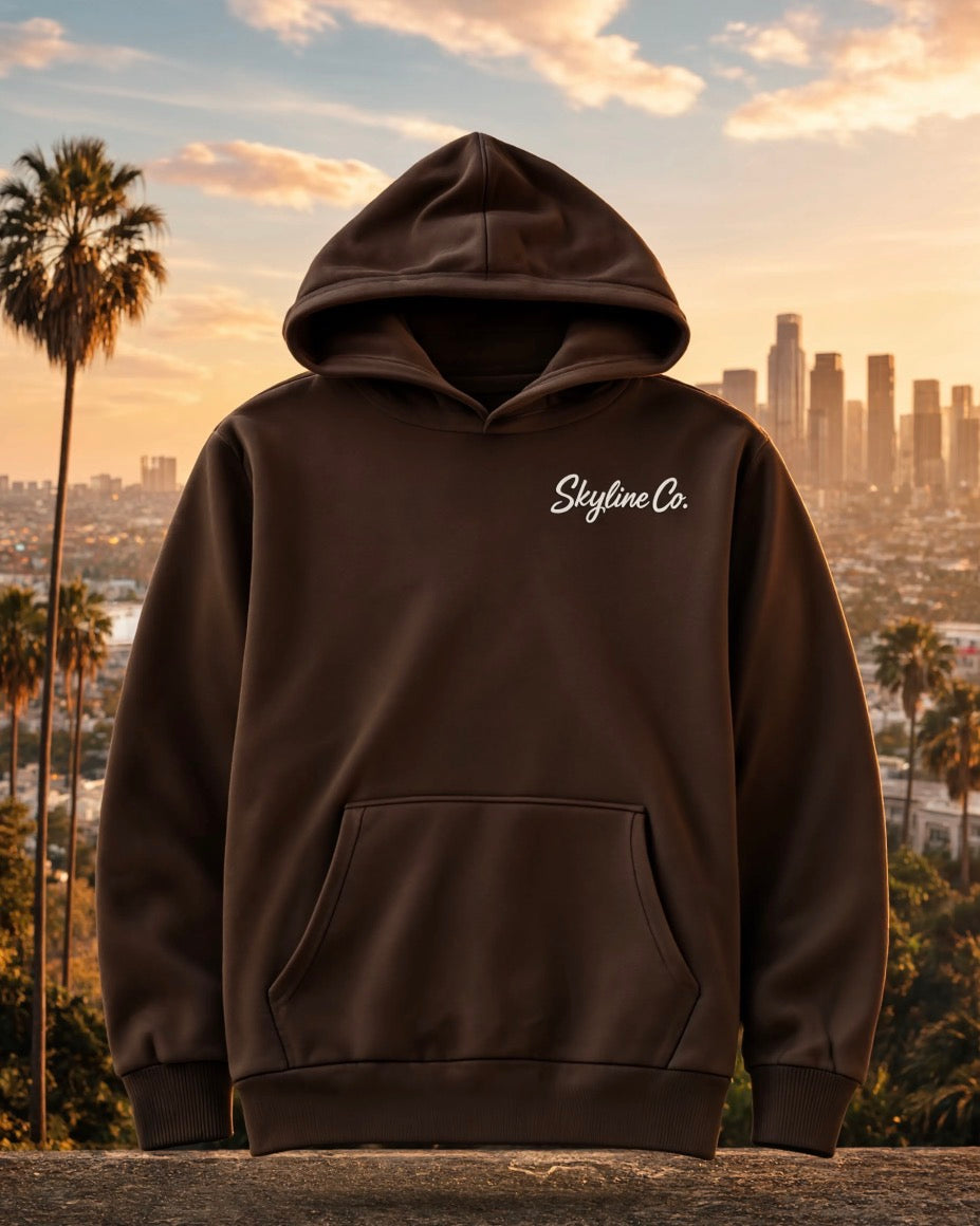Skyline Co. (Brown-Cream) Sweater