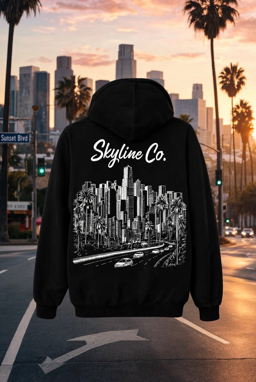 Skyline Co. (Black-White) Sweater