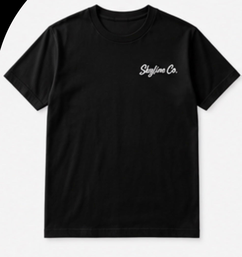 Skyline Co. (Black-White) Tee