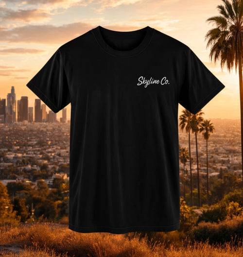 Skyline Co. (Black-White) Tee