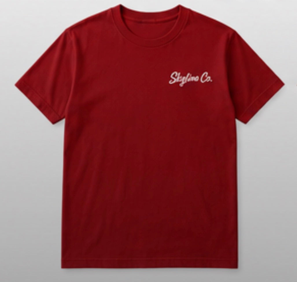 Skyline Co. (Red-White) Tee