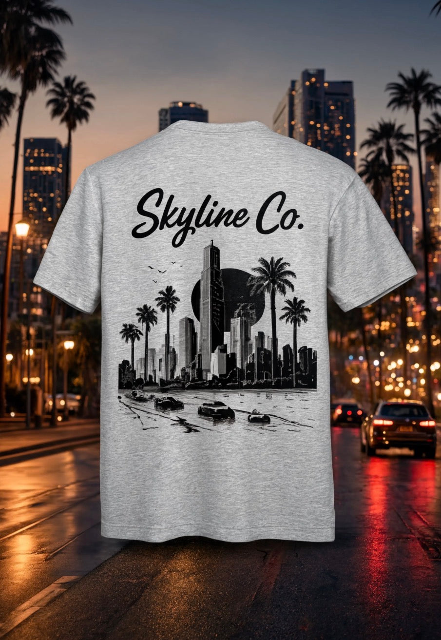 Skyline Co. (Grey-Black) Tee
