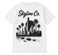 Skyline Co. (White-Black) Tee