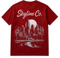 Skyline Co. (Red-White) Tee