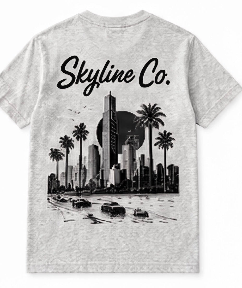 Skyline Co. (Grey-Black) Tee