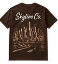 Skyline Co. (Brown-Cream) Tee