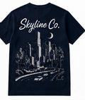 Skyline Co. (Navy-White) Tee