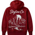 Skyline Co. (Red-White) Sweater