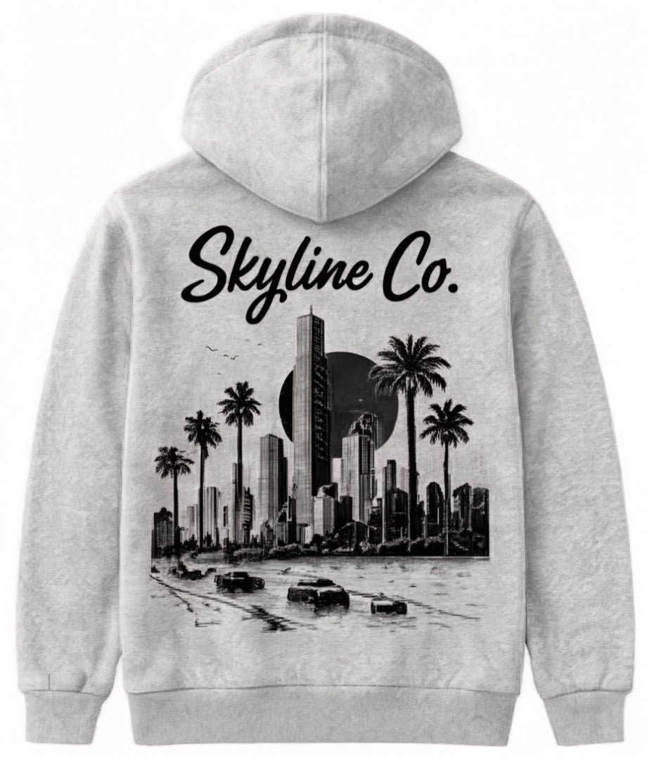 Skyline Co (Grey-Black) Sweater