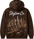 Skyline Co. (Brown-Cream) Sweater
