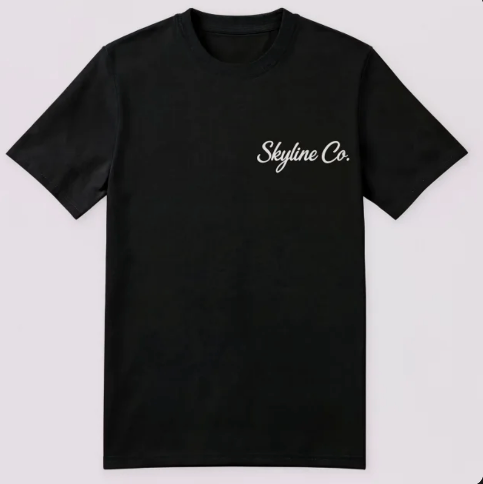 Skyline Co. (Black-White) Tee